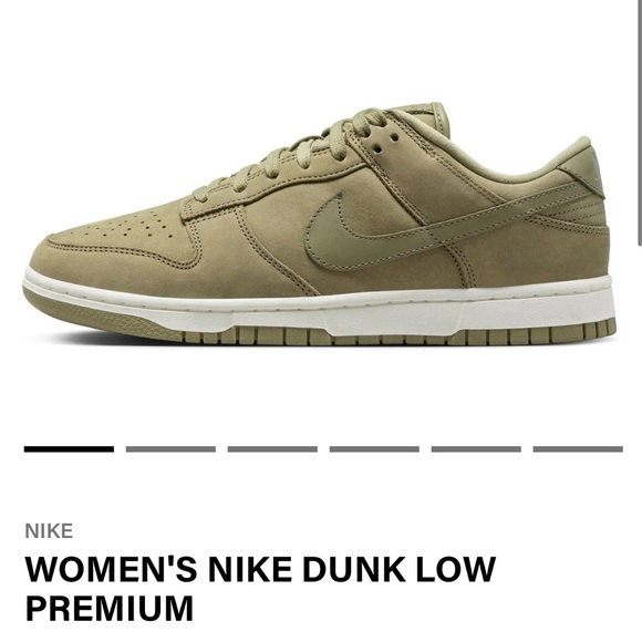 Nike Shoes - Women’s Low Dunks in Olive
